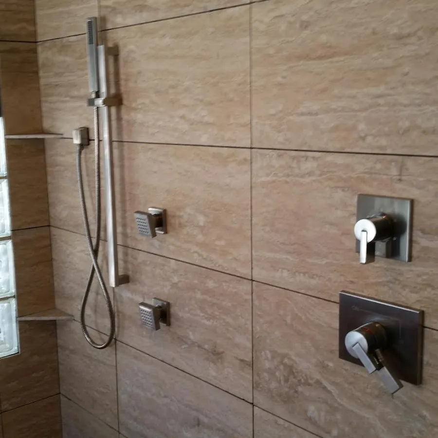Shower fixture installation for Frozen Pipe Repair in Las Vegas